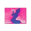 APPLE iTunes $25 ギフトカード US/北米版(カード発送)