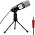 Tonor TN12326 Professional Condenser Sound Podcast Studio Microphone For PC Laptop Computer