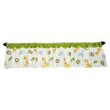 Fisher Price Luv U Zoo Window Valance, Ivory