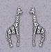 Small Giraffe Earrings