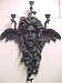 Gothic Medusa & Snakes Gothic Wall Plaque Sculpture & Candleholder 24-inch