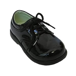 Black Patent Dress Oxford Shoes ~ infant & toddler