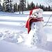 Help the Hospices Charity Christmas Cards - Frosty the Snowman (Pack of 8)