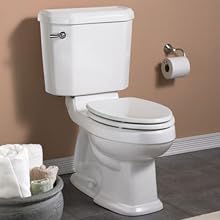 American Standard Townsend Champion-4 Right Height Elongated Seatless Toilet Bowl with Bolt Caps