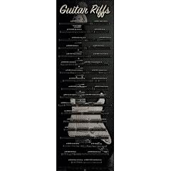 Poster Guitar - riffs - Gr��e 53 x 158 cm - Jumboposter