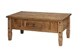 Corona Mexican Style Waxed Pine Coffee Table 1070w x 538d x 466h mm CR902