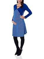 MENONOVE easy Vestido Premamá (Azul)