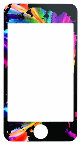 Skinit Protective Skin fits recent iPod Touch, iPod Touch 2nd and 3rd gen (Chromatic Splatter Black)