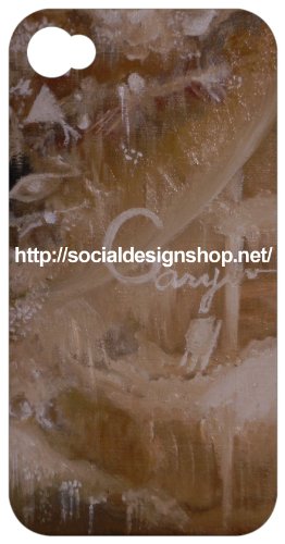 013）『かぐや』（仲田画柳）アマゾン限定 iPhone4,4S対応ホワイトケース（social　design　shop）