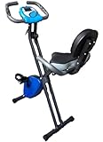 Magnetic Recumbent Exercise Bike - Fitness Cardio Workout Weight Loss Folding X-Bike