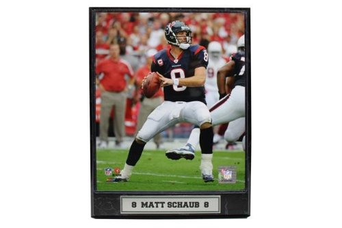 Encore Select 510-FBHOU8 Houston Texans Matt Schaub 9x12 Plaque