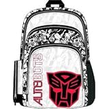 Transformers Autobots Black & White Backpack