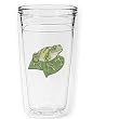 Garden Frog 12 oz Slimline Insulated Beverage Tumbler, Clear
