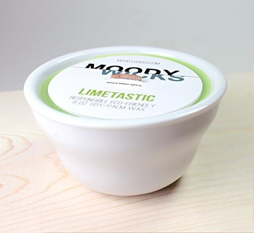 Limetastic Scented Wood Wick Candle