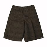 Lost GLEN O PLAID Mens Walkshorts in Brown