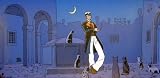 Corto Maltese with Cats Poster