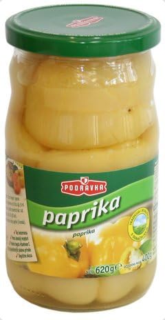 PODRAVKA WHOLE TOMATO PEPPERS 620g