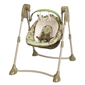 Graco Swing By Me 2-In-1 Portable Swing, Zooland