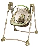 Graco Swing By Me 2-In-1 Portable Swing, Zooland