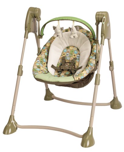 Picture of Cozy Graco Swing By Me 2-In-1 Portable Swing, Zooland B004Y9AMZG (Baby Swing)