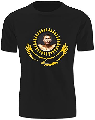 YOXO Men's KOF - GGG Gennady Golovkin T-shirt Black XL