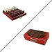 EXP Handmade Chess Set With Leather Board And Case