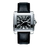 Pierre Cardin Mens Time Couture Collection Avenue Black Leather Strap Watch #PC67541.103012 by Pierre Cardin