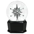 - Silver Snowflake Water Globe