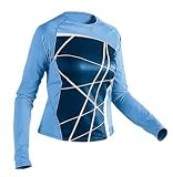 Sugoi Womens Mikado Long Sleeve Top, Small, Marine