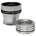 Phoenix 3x Telephoto Conversion Lens for Digital/Film Cameras & DV/Hi-8 Camcorders with 27mm, 28mm, 30mm or 30.5mm Mounting thread