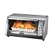 Black & Decker CTO6301 Digital Advantage Stainless-Steel 6-Slice Convection Toaster Oven