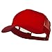 New Big Size Trucker Mesh Cap - Red (for Big Head)