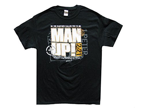 Christian T-shirt Man Up Be The Man God Called U 2B