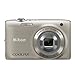 Nikon COOLPIX S3100 14 MP Digital Camera with 5x NIKKOR Wide-Angle Optical Zoom Lens and 2.7-Inch LCD (Silver)