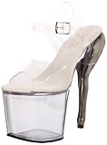 Pleaser Women's Vixen-708/C/M Platform Sandal