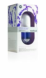 Method Pluggable Aroma Diffuser Pill, Lavender Lemongrass, .85-Ounce Diffuser (Pack of 6)