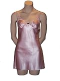 Betsey Johnson Darla Satin Chemise Pink