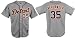 Verlander #35 Detroit Tigers Majestic Replica ROAD Jersey - Medium