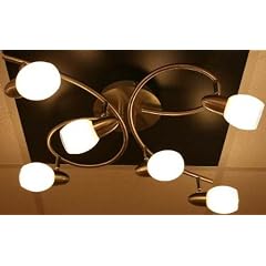 Nino LED-Deckenleuchte 6flg. 64140601