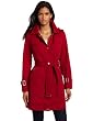 Michael Michael Kors Womens Snap Front Trench Coat