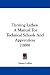 Turning Lathes: A Manual For Technical Schools And Apprentices (1888)