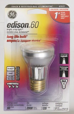 GE Edison Halogen Spot Light  60 Watts