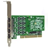 Sangoma A104 QuadT1/E1 AFT Interface Card - Asterisk Interoperable with PCIx Bus