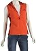 Vaude Fleece-Weste Atlanta, orange/dunkelrot