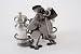 Chubby Nut Dog Salt & Pepper Holder