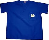 UCLA Bruins Royal Blue Scrub Top