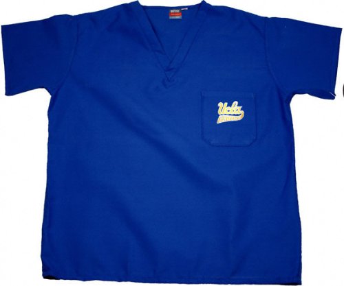 UCLA Bruins Royal Blue Scrub Top