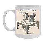 Photo Mugs of Singer Sewing Machine from Mary Evans