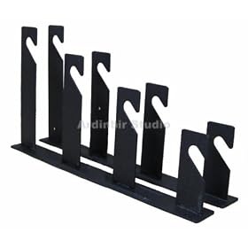 Ardinbir Studio 4-Fold Background Support Holder Hook Set, Hold 4 Backdrops - Wall or Ceiling Mounted
