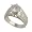 2.0 ct French Mount Hawaiian Jewelry Sterling Silver Wedding Ring - 5